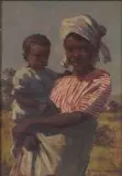 Erich Mayer, Woman and Child, oil on artist's board