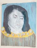 Willie Saayman, Stage Fright, oil on canvas