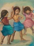 Amos Langdown, Girls Hoola Dancing
