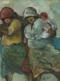 Amos Langdown, Two Women Walking