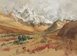 Nils Andersen, Snow on the Drakensberg (Near Cathedral Peak)
