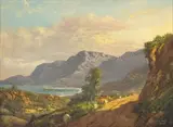 Near Betty's Bay by Gabriel de Jongh, oil on canvasboard, sold Sep 2017
