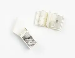 Jonah Sack, KAGEYAMA VOL. III ISSUE i-vii, concertina fold artist book in seven parts enclosed in folder