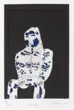 Robert Hodgins, In Solitary, colour etching