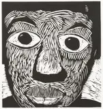 Colbert Mashile, Done at all, linocut