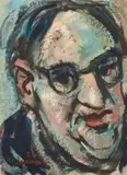 Hennie Niemann Snr, Man with Glasses