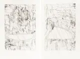 Willem Boshoff, Children of the Stars - Big B; Children of the Stars - Little B, two, etching