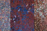 Abstract, Triptych by Andrew Verster, oil on canvas, offered Jul 2017