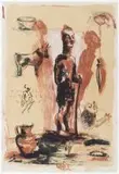 Deborah Bell, Ulyses, colour lithograph and collage