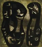 Henry Moore, Ideas for Metal Sculpture III, colour lithograph