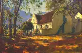 Eikenhof by Edward Roworth, oil on canvas, offered Jul 2017