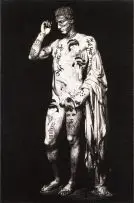 Andrew Verster, Classical Graffitti: 4, screenprint on canvas