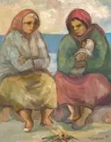 Amos Langdown, Two Women and a Baby