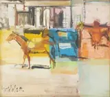 Sidney Goldblatt, Three Race Horses