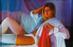 James Mooney, Marianne, oil on board