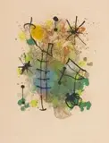 Constellations by Joan Miró, colour lithograph, sold Jun 2017