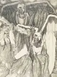 Cecily Sash, Study of Buzzard Skeletons