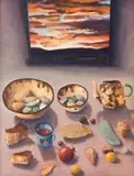 Hermann Niebuhr, Still Life with Found Objects