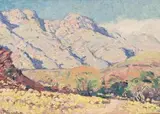 Jacobus Hendrik Pierneef, Farmstead in the Foothills