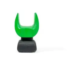 Paul Codling, Tristano, painted ceramic mounted on a painted plaster base