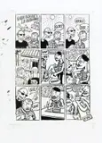 Conrad Botes and Anton Kannemeyer, Duh Boere 'A La Reunion, felt tip pen on paper