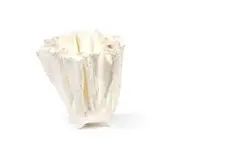 Juliet Armstrong, Bowl Form, bone china (cast and manipulated)