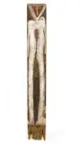 Cecil Skotnes, Totem Figure, carved and painted wood