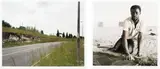 David Goldblatt, Ericson Ngomane's advert, Republic Road, Darrenwood, diptych