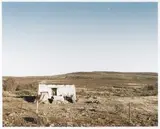 David Goldblatt, A Farmworker's Cottage and a Navigation Beacon for Air Traffic, Groenfontein, Sutherland, Northern Cape, 17 August 2003