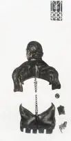 Learning Posture by Diane Victor, etching on embossed paper, sold Jun 2017
