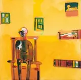 Robert Hodgins, Untitled, oil on canvas