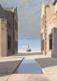 Keith Alexander, Grand Parade, oil on canvas