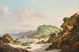 Gabriel de Jongh, A Deserted Beach