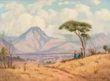 Willem Hermanus Coetzer, Drakensberg, vanaf-from Lowveld