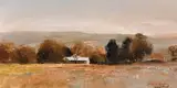 Errol Boyley, Landscape with Cottage, oil on canvas