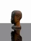 Moses Kottler, African Head, carved ebony