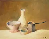 Walter Meyer, Still Life with Vessels