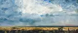 Walter Voigt, Karoo Storm Clouds, oil on canvas
