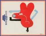 Walter Battiss, Tahiti I, gouache on paper