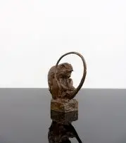 Samango Monkey by Dylan Lewis, bronze with a brown patina, sold Nov 2016