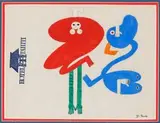 Walter Battiss, Tahiti III, gouache on paper