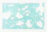 Gerhard Marx, Immanent Ocean: Water Collected for the Space of the Head III, cut and reconstituted map fragments