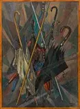 Dorothy Kay, Variations on a Theme, oil on board