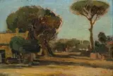 Pieter Wenning, Protea Road, oil on canvas
