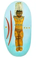 Alexis Preller, Adam, intaglio, oil on fibre glass