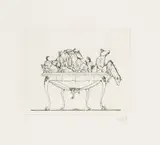Wim Botha, Untitled (Table II), etching