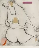 Gioco Perfetto by Marino Marini, etching and colour lithograph, sold Jul 2016