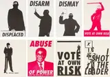 Kudzanai Chiurai, 8 Posters (Vote At Own Risk, Dismay, Who Got It Worse..)