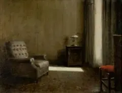 Harold Voigt, North Window, Schagen, oil on canvas