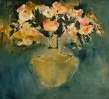 Michael Heyns, Still Life with Pink Flowers